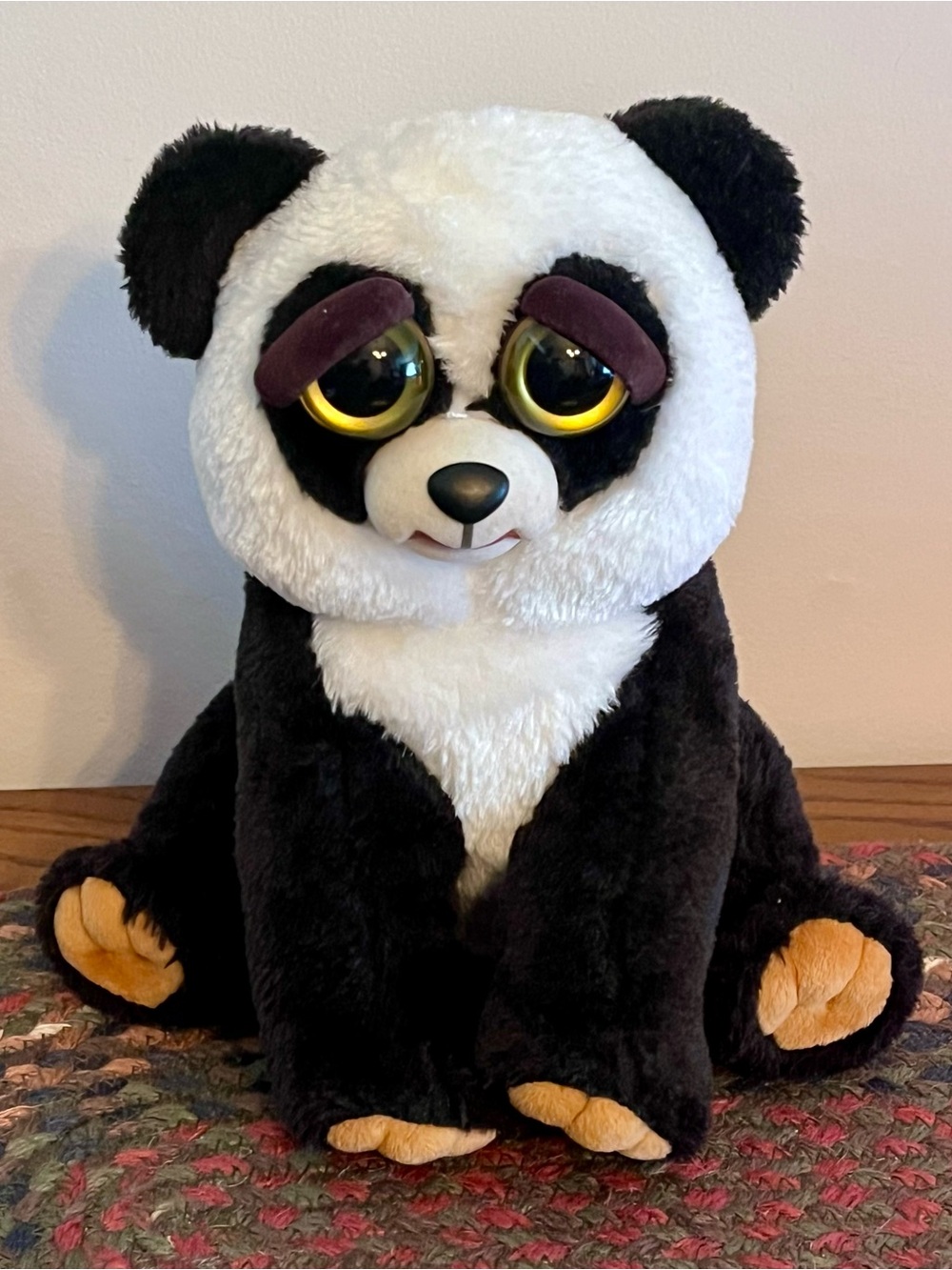 Feisty Pets Plush Panda, 8.5”